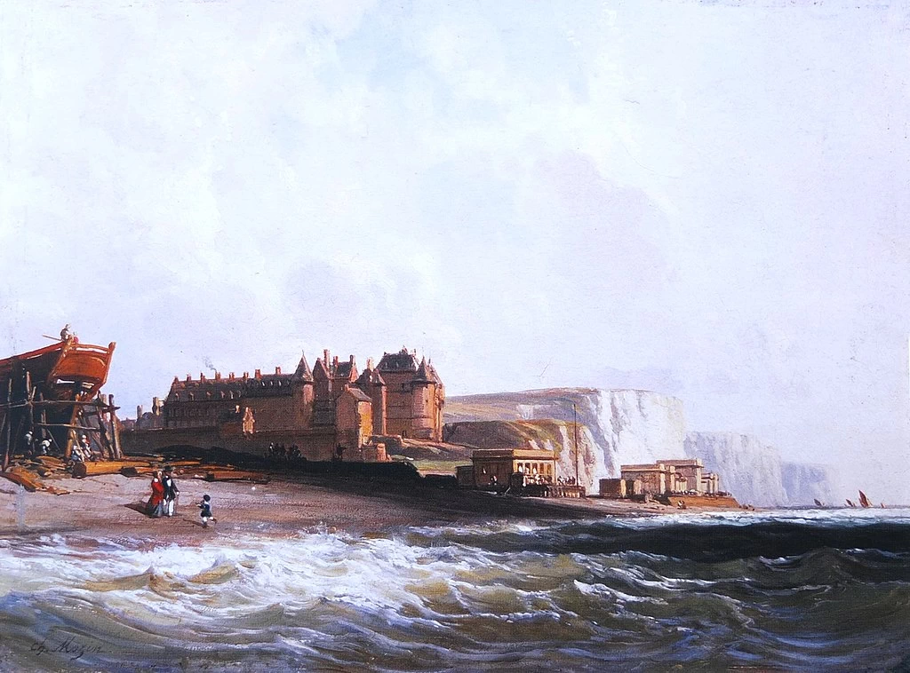 Sulla spiaggia di Dieppe - Musee de Dieppe